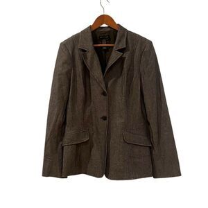NWT! Kenneth Cole brown wool blend blazer
